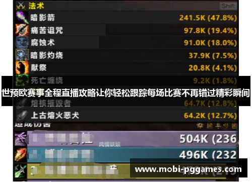 世预欧赛事全程直播攻略让你轻松跟踪每场比赛不再错过精彩瞬间