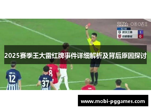 2025赛季王大雷红牌事件详细解析及背后原因探讨